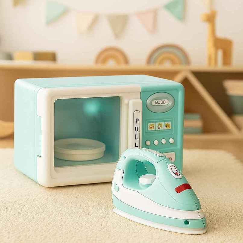 Anz Toy Green Microwave & Iron Ph 9421 Anz Toy Green Microwave & Iron Ph 9421
