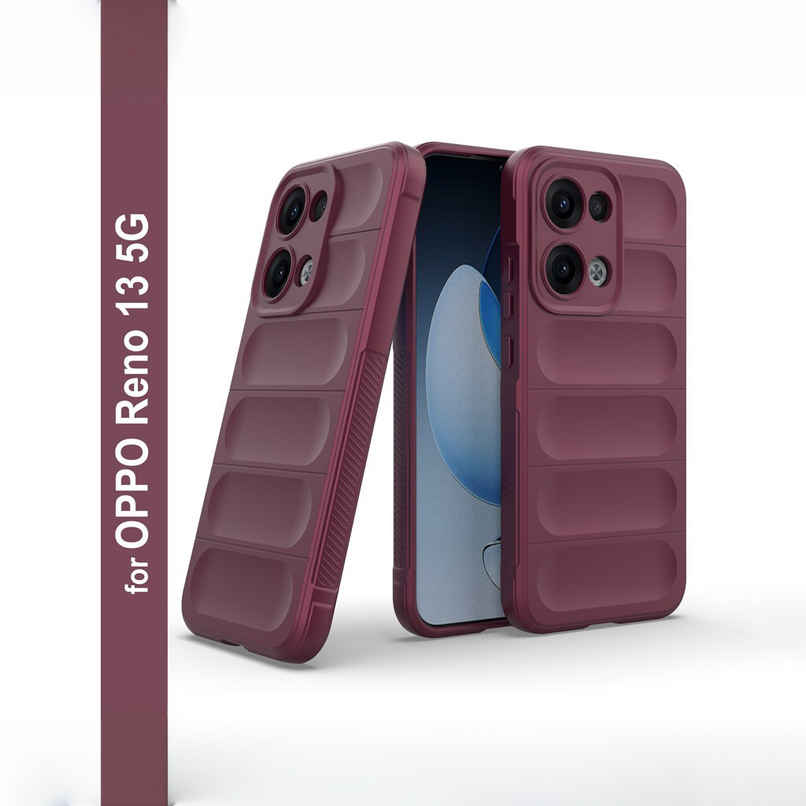 Zapcase Back Cover for OPPO Reno 13 5G | Magic-Plum