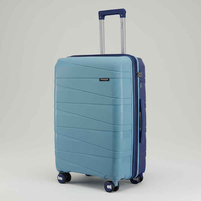 Provogue Azure Hard-Sided PP Large Check-in Luggage Trolley Bag | Saphire-Peacock Blue - 75 cm Provogue Azure Hard-Sided PP Large Check-in Luggage Trolley Bag | Saphire-Peacock Blue - 75 cm