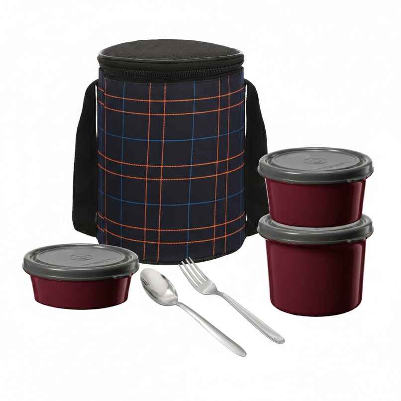 Jenson Microwave Safe Tower Lunch Box | Round Jenson Microwave Safe Tower Lunch Box | Round