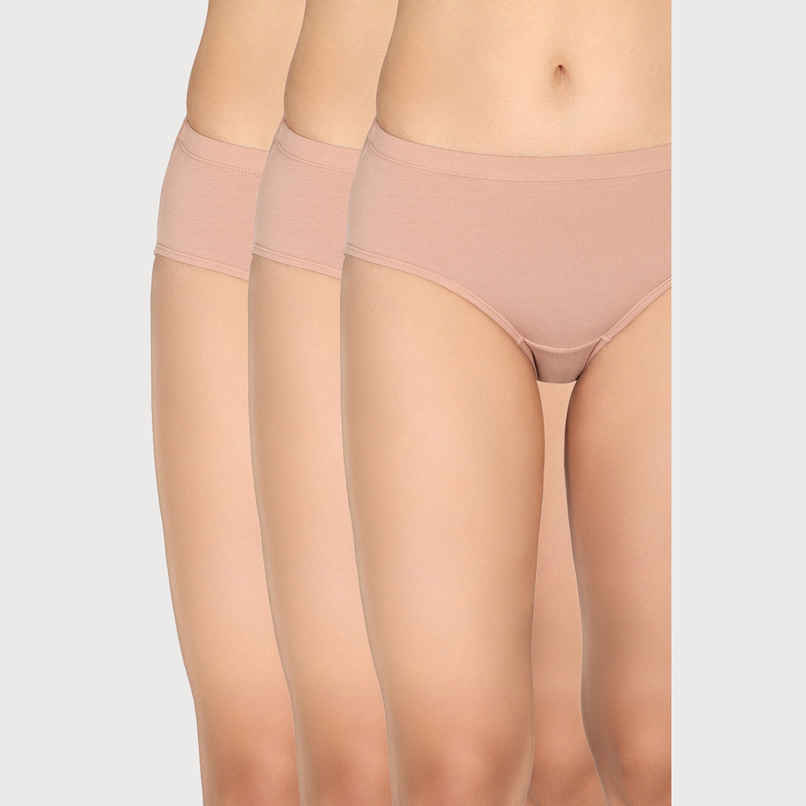 Zivame Women's Full Coverage Medium Rise Hipster Panty | Roebuck - S