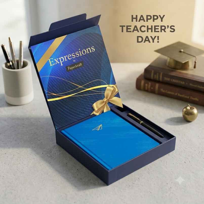 Premium Notebook + Ball Pen | Paperkraft Premium Notebook + Ball Pen | Paperkraft