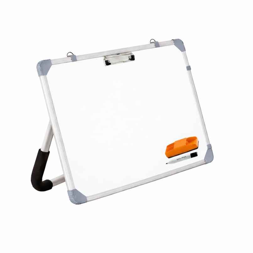 Yajnas Non-Magnetic Dry Erase White Board | 15 x 23 Inches | With Stand Yajnas Non-Magnetic Dry Erase White Board | 15 x 23 Inches | With Stand