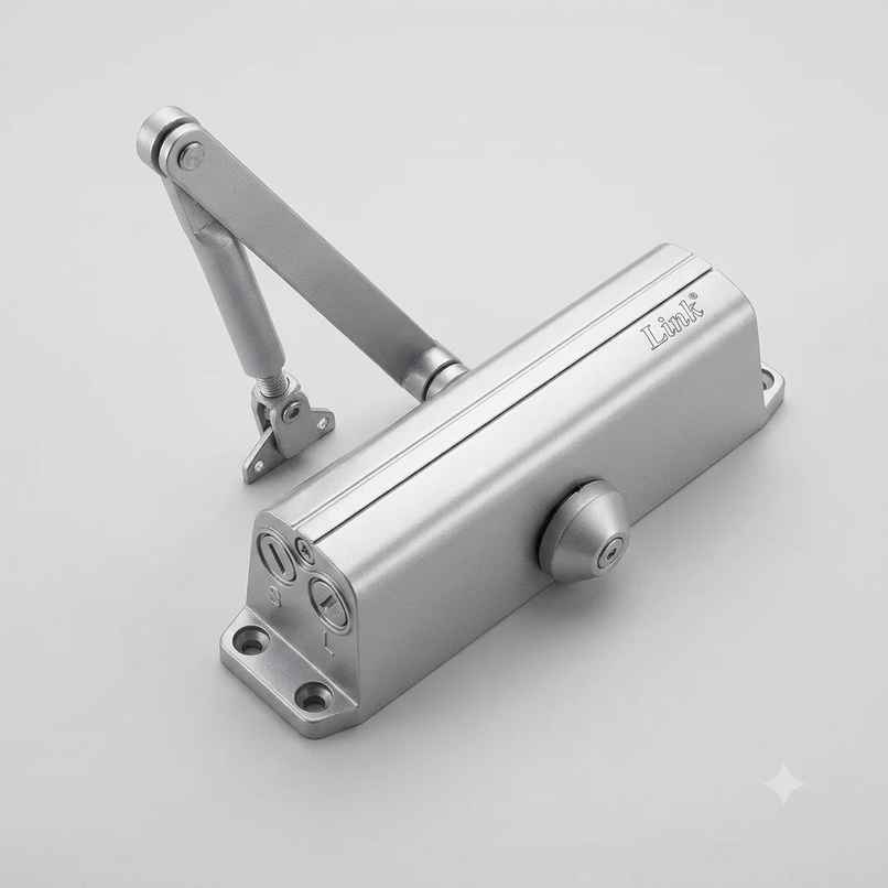 Link Surface Door Closer - Adjustable Aluminium Alloy | 45-65kg Door Weight Capacity Link Surface Door Closer - Adjustable Aluminium Alloy | 45-65kg Door Weight Capacity