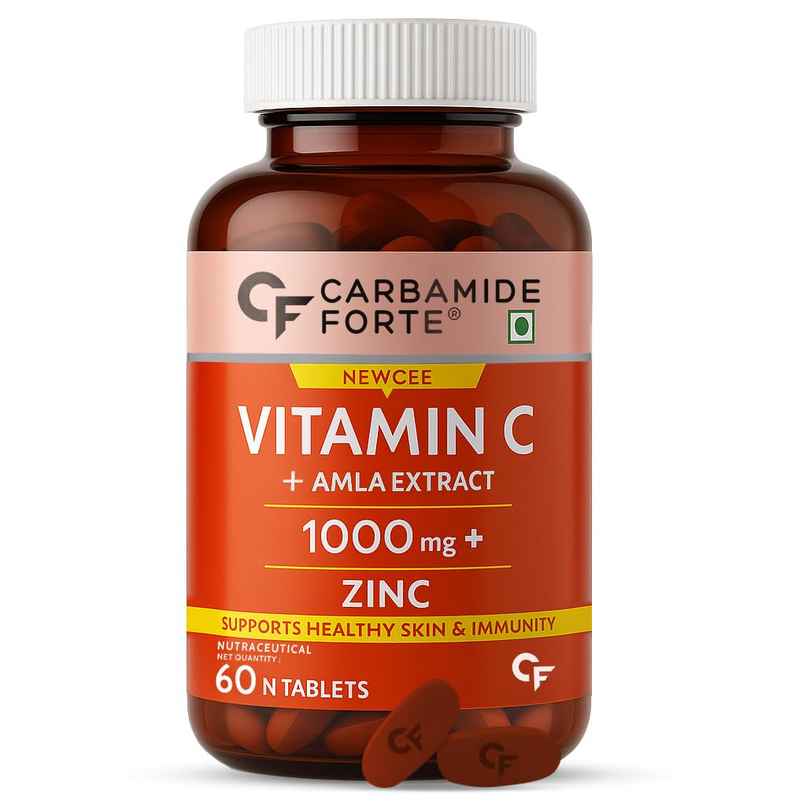 Carbamide Forte Natural Vitamin C Supplements Amla Extract With Zinc For Immunity & Skincare Carbamide Forte Natural Vitamin C Supplements Amla Extract With Zinc For Immunity & Skincare