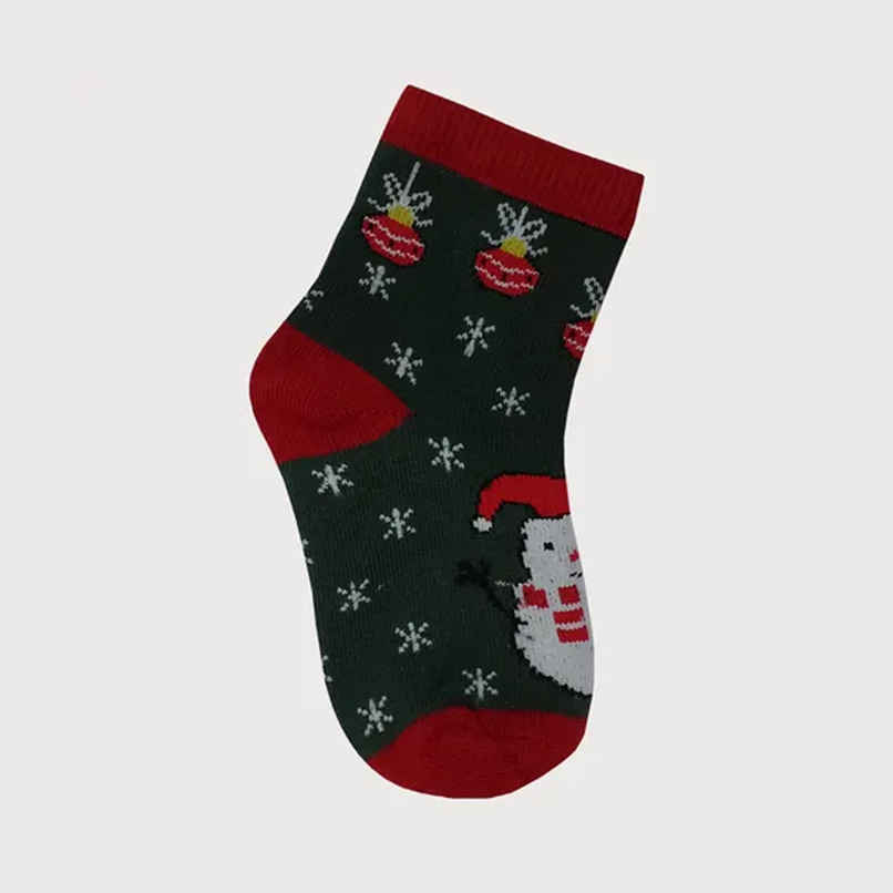 Beyond Unisex Combed Cotton Ankle Socks | Green | 6 - 8 years