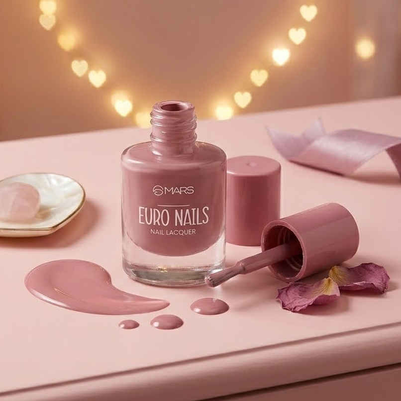 MARS Cosmetics Euro Nail Lacquer | 6.0 ml | Shade-12 | Quick-Dry Intense Colour MARS Cosmetics Euro Nail Lacquer | 6.0 ml | Shade-12 | Quick-Dry Intense Colour
