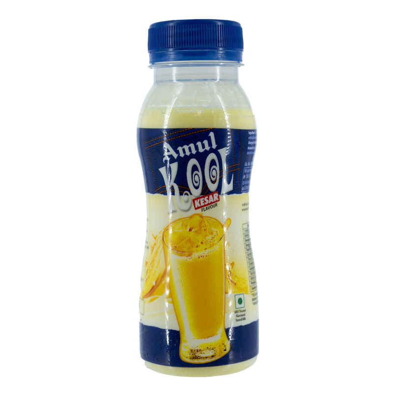 Amul Kool Kesar Milk Drink | Flavoured Beverage
