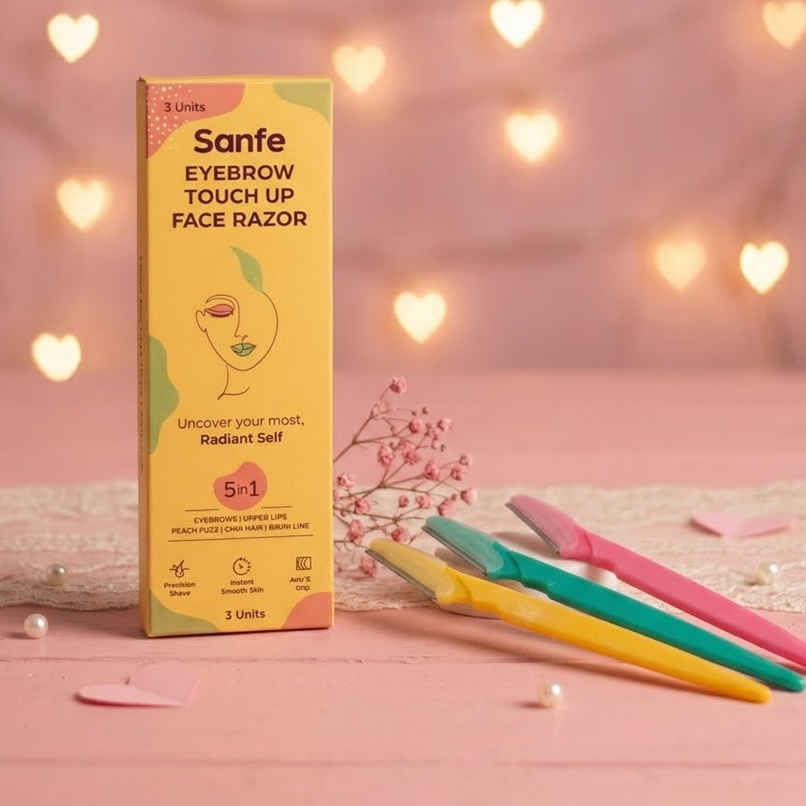 Sanfe Reusable Eyebrow Touch Up Face Razor
