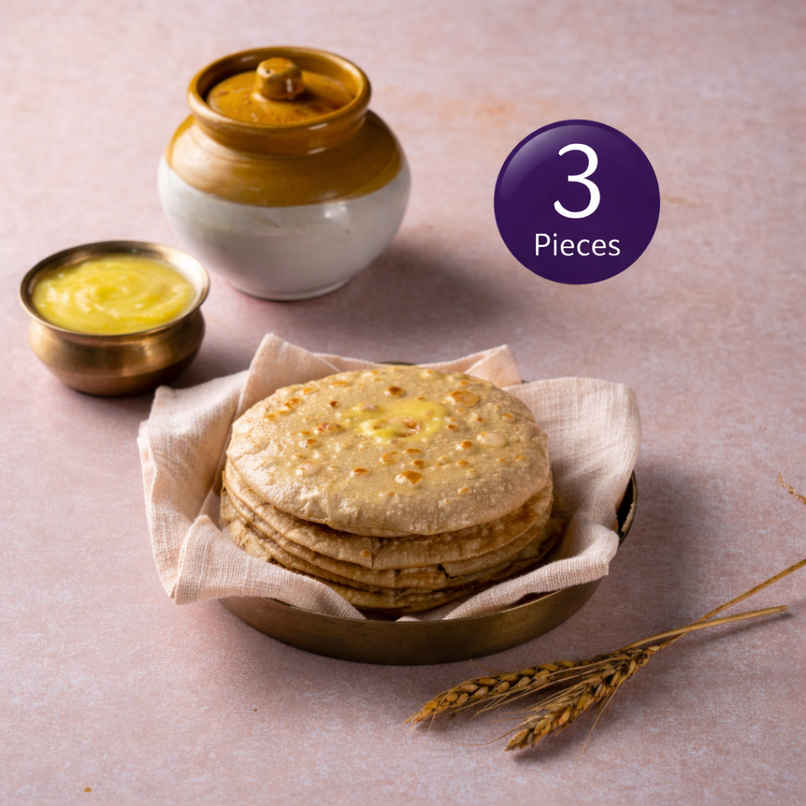 Wheat Chapati - Pack of 3 Wheat Chapati - Pack of 3