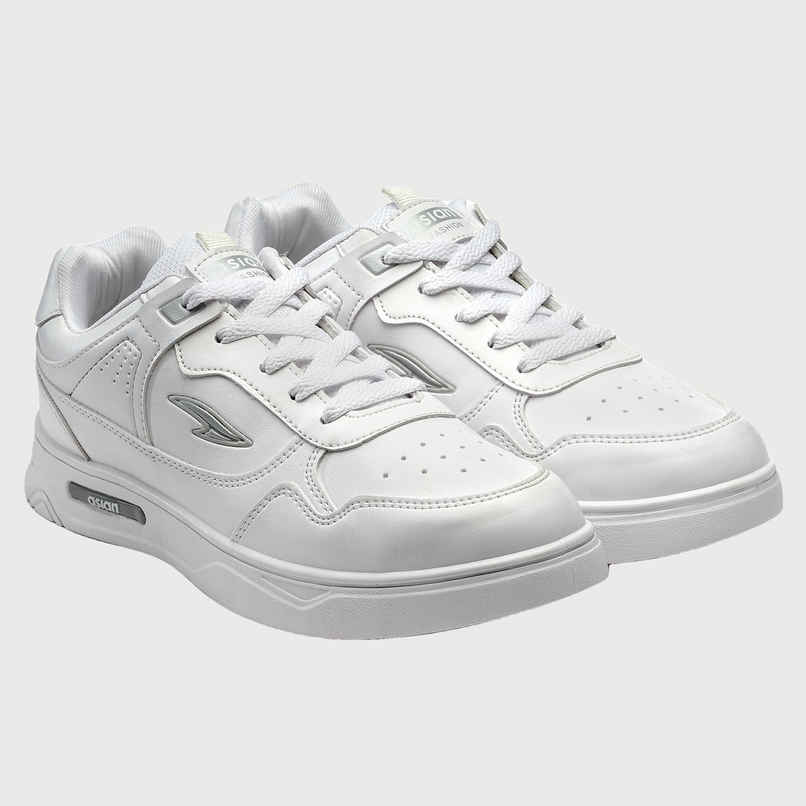 Asian Boston-01 Men Sneakers White (Size-10)
