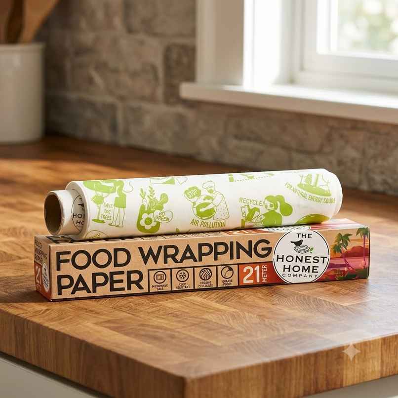 The Honest Home Company Food Wrapping Paper | 21 Meter The Honest Home Company Food Wrapping Paper | 21 Meter