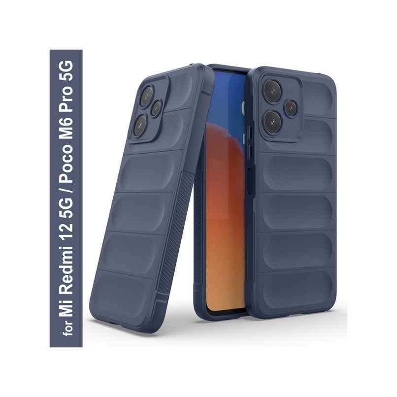 Zapcase Back Cover for Mi Redmi 12 5G | Magic-Sapphire