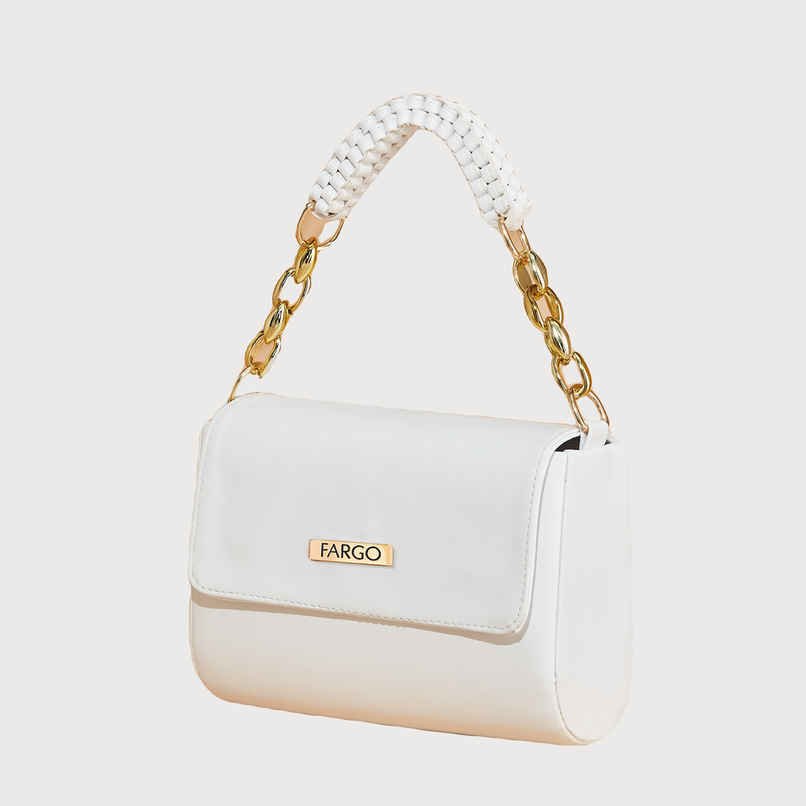 Fargo White Stylish Sling Bag | FGO-688 Fargo White Stylish Sling Bag | FGO-688