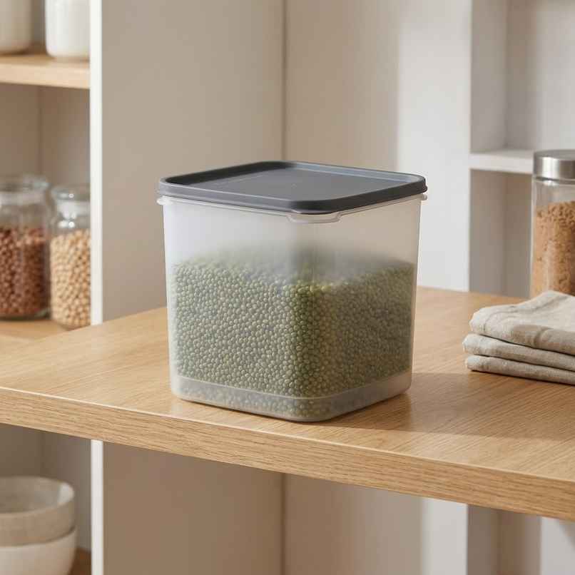 Joyo Fresherware Plastic Storage Container with Airtight Lid Kitchen Organizers- 4.5 ltr-Assorted