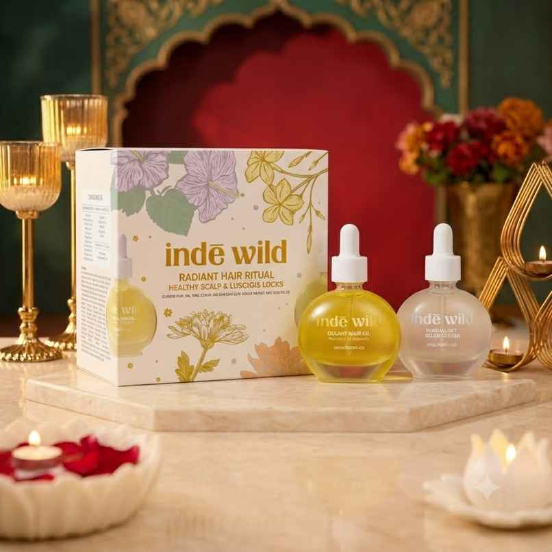 inde Wild Radiant Hair Ritual Minis Kit