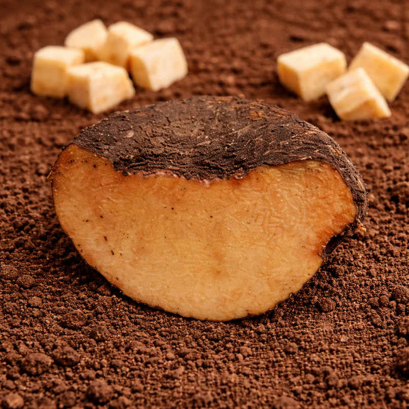 Organically Grown Yam Portion