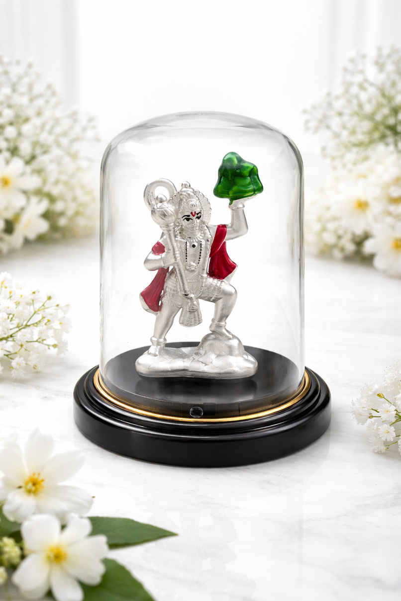Pure Silver Hanuman Silver Idols for Home Temple | 4 grm | PNG Jewellers Pure Silver Hanuman Silver Idols for Home Temple | 4 grm | PNG Jewellers