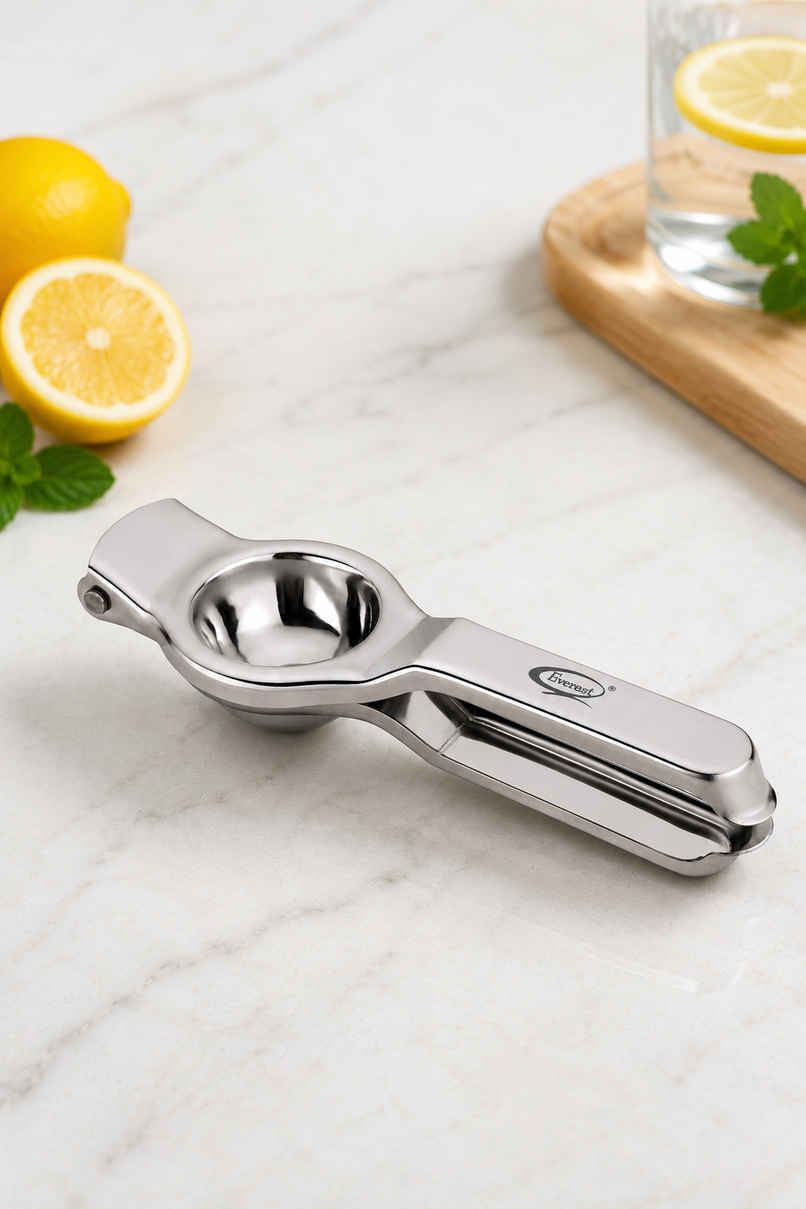 Everest Stainless Steel Lemon Squeezer with Opener Everest Stainless Steel Lemon Squeezer with Opener