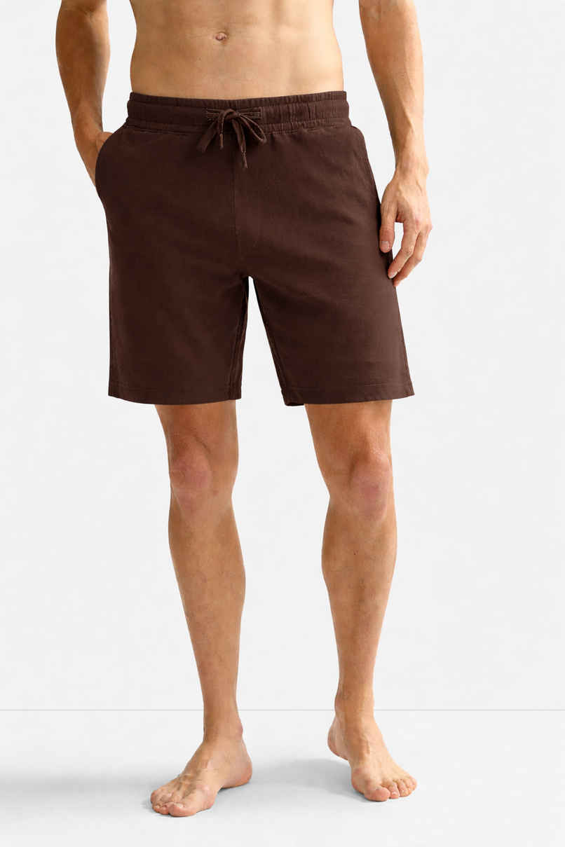 Gcyx Men's Soft And Casual Lower Wear Shorts Everyday | Coffee - M Gcyx Men's Soft And Casual Lower Wear Shorts Everyday | Coffee - M