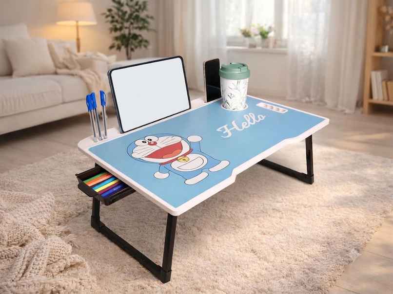 Perpetual Doremon Foldable Wooden Laptop Table