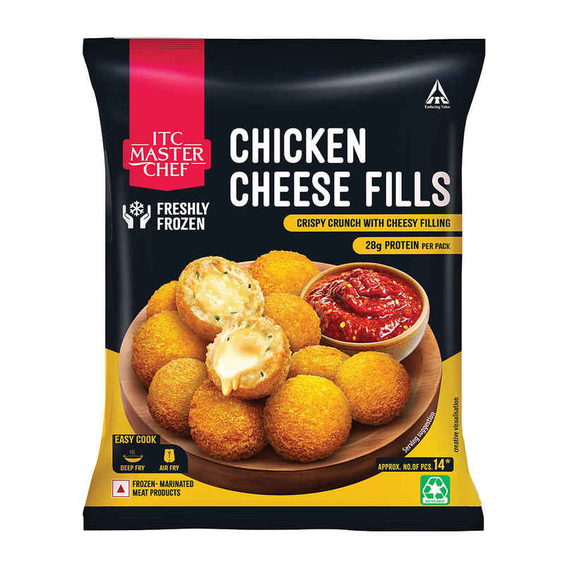 ITC Master Chef Chicken Cheese Fills Nuggets, Frozen Snack