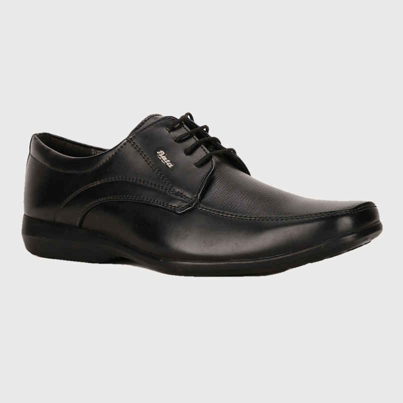 Bata Black Formal Shoes For Men - 9 Bata Black Formal Shoes For Men - 9