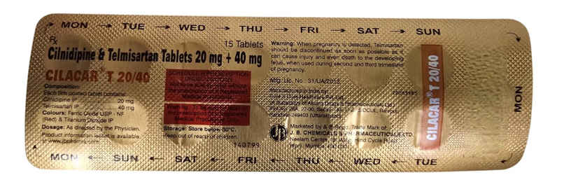 Cilacar T 20/40 Tablet