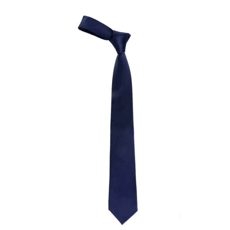 Calvadoss Men's Solid Broad Tie | Navy Blue Calvadoss Men's Solid Broad Tie | Navy Blue