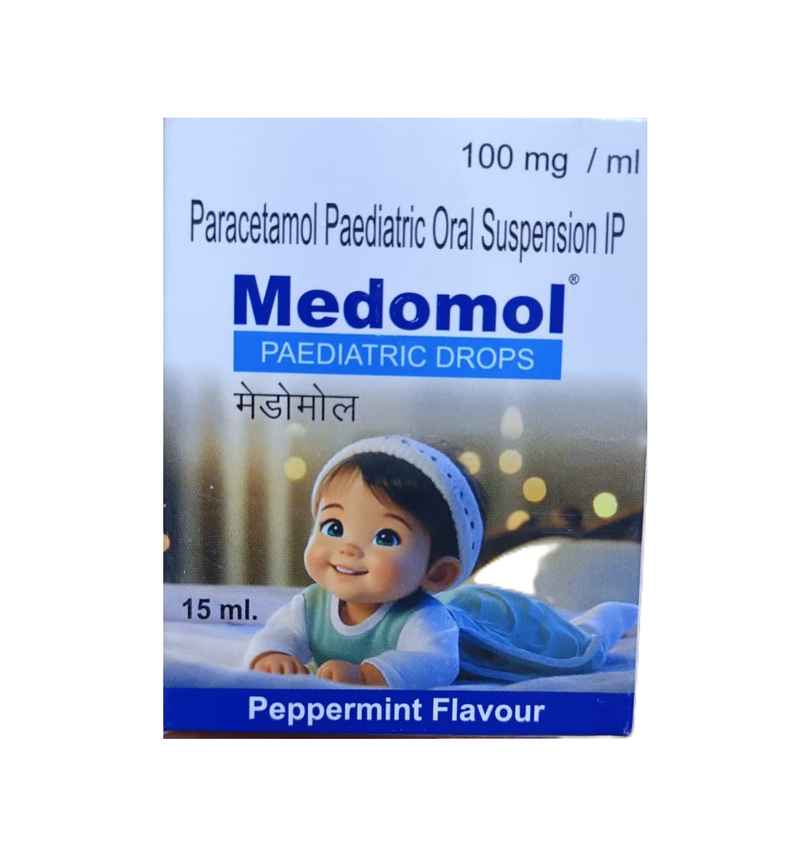 Medomol Peppermint Flavour Paediatric Drop