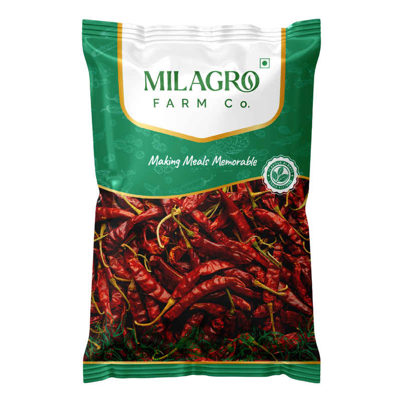 Milagro Farm Premium Guntur Dry Chilli Long