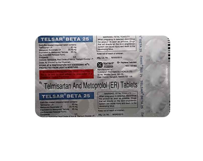 Telsar Beta 25 Tablet ER