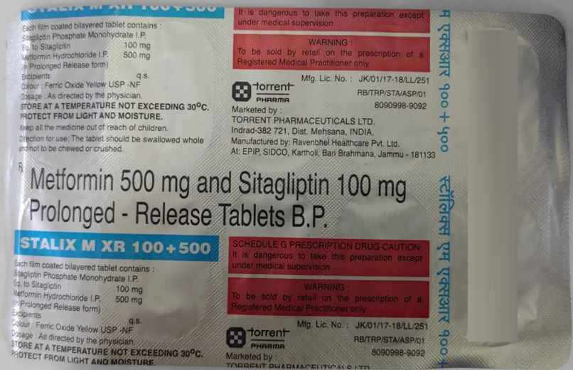 Stalix M XR 100+500 Tablet PR