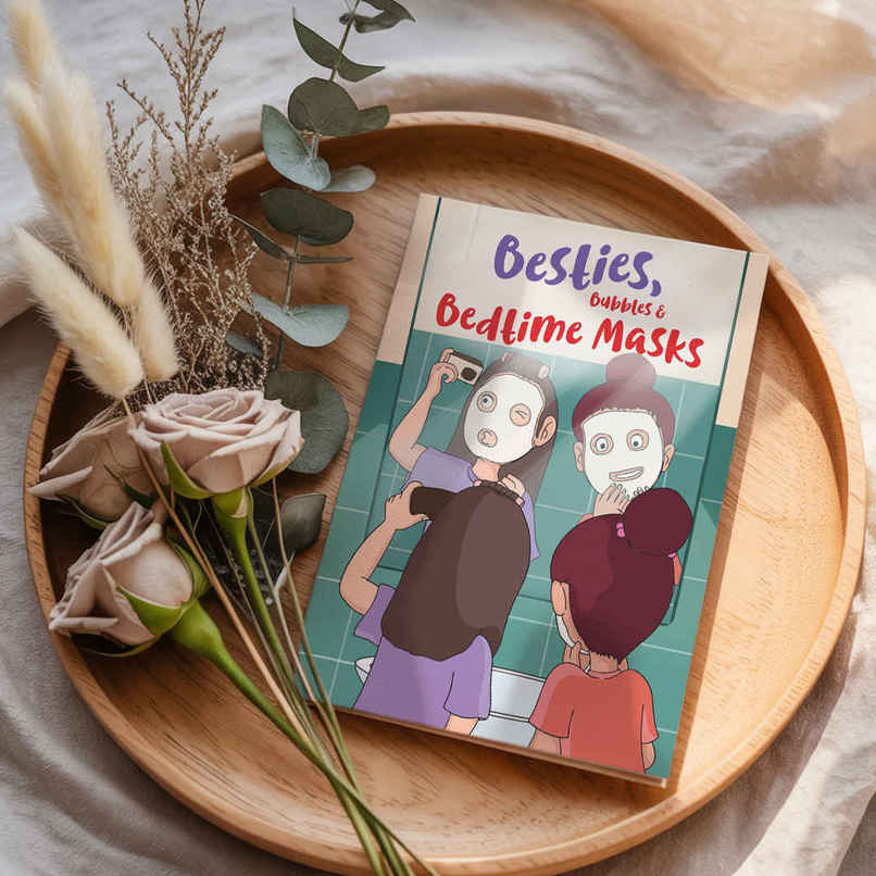 Besties Bedtime Masks Greeting Card | Mad Over Prints Besties Bedtime Masks Greeting Card | Mad Over Prints