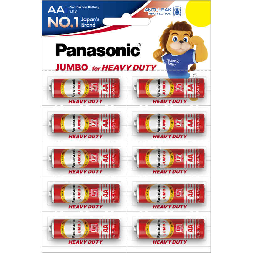 Panasonic Jumbo Aa Pk 10