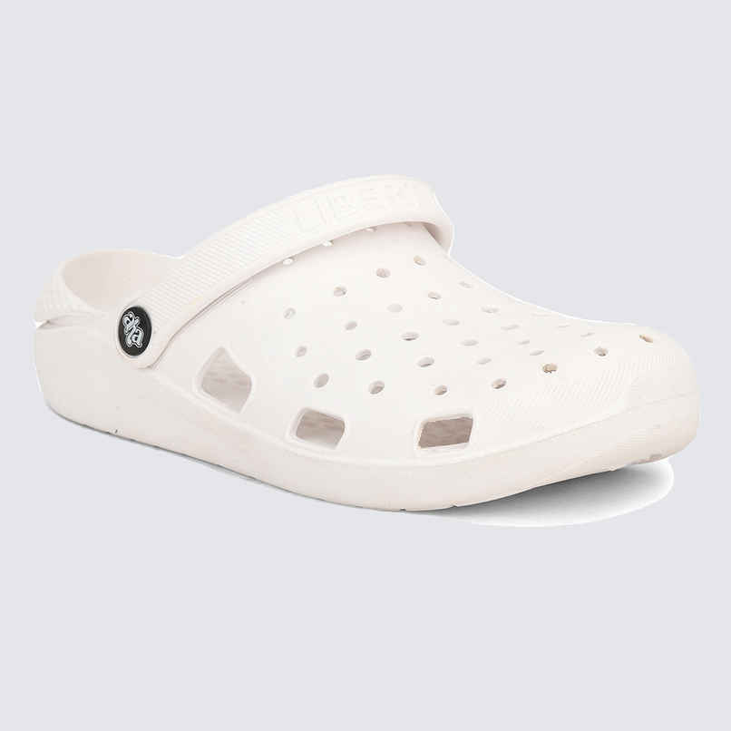 Liberty Lpmxt-801 Casual Clogs For Women (White - 3 Uk)