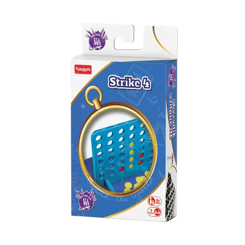 Funskool Strike 4 Travel Board Game Funskool Strike 4 Travel Board Game
