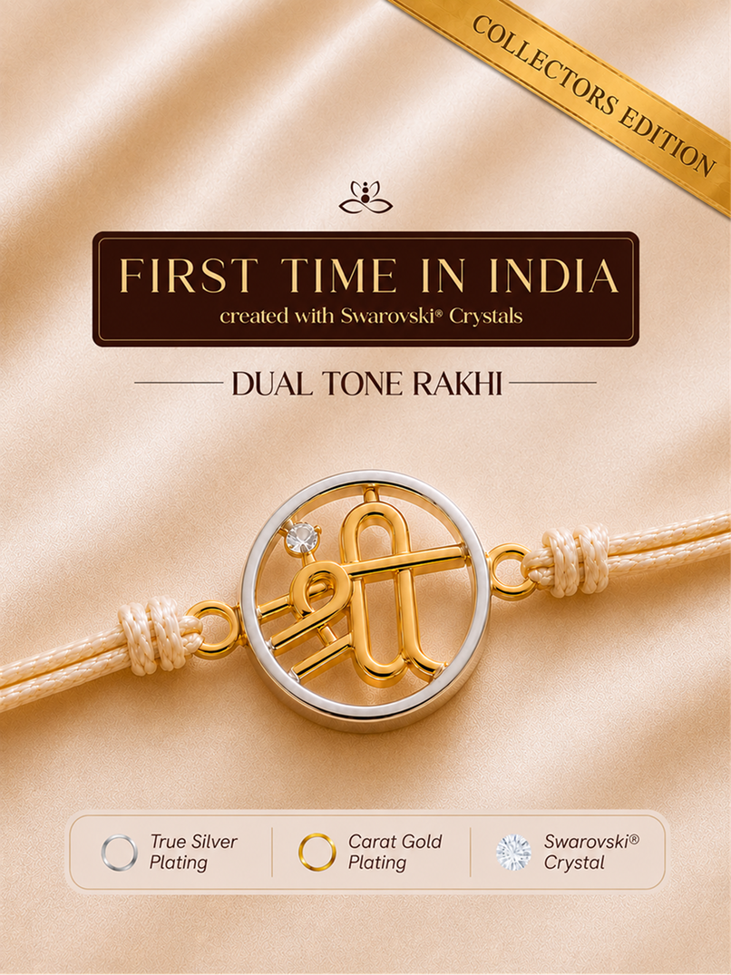 Created with Swarovski Crystals | Collectors Edition-Shree | Carat Gold and True silver plating