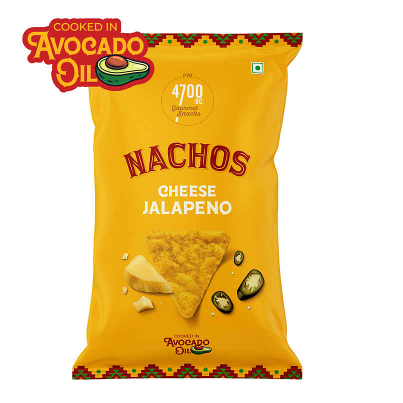 4700BC Cheese & Jalapeno Nachos, made in Avocado Oil