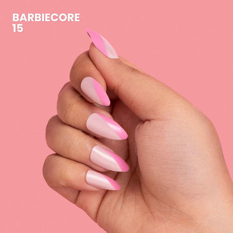 Typsy Beauty Press Play Instant Luxury Press-On Nails Kit - Barbiecore 15