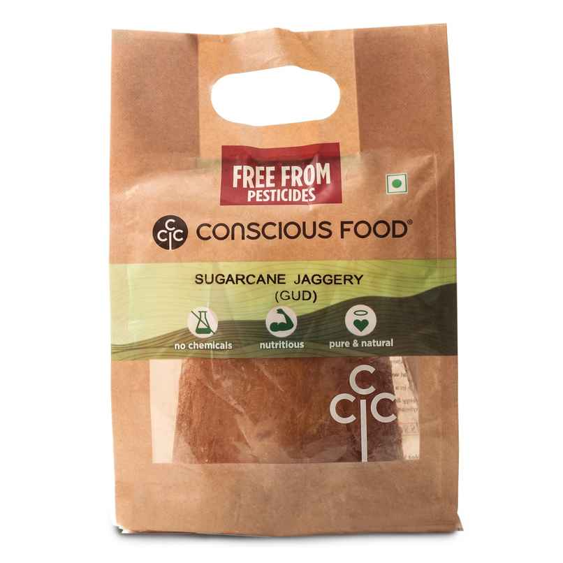 Conscious Food Sugarcane Jaggery | Natural