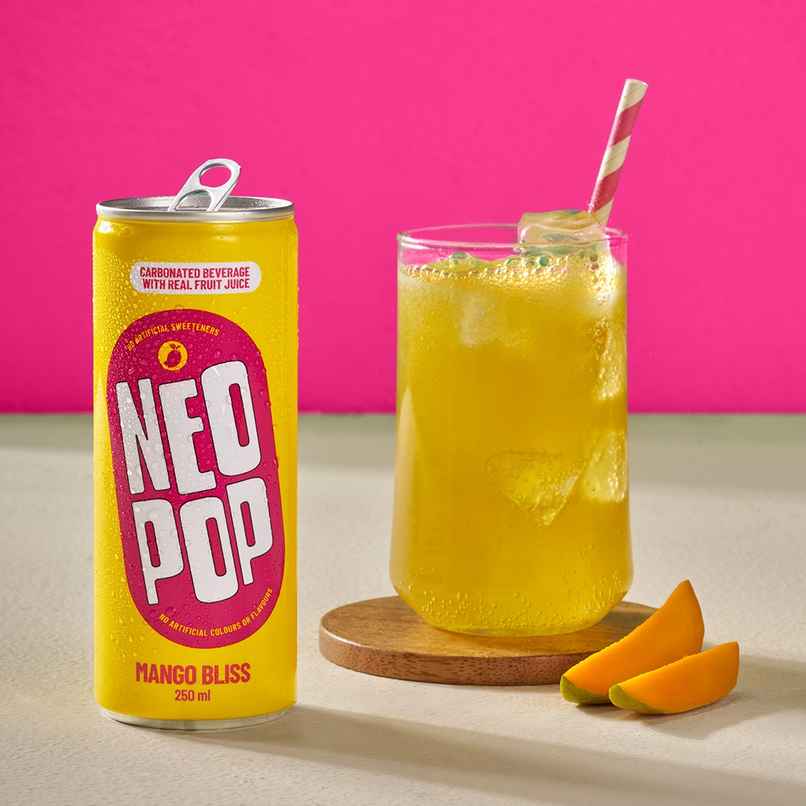 NEOPOP Mango Bliss Can | Ready to Drink Beverage