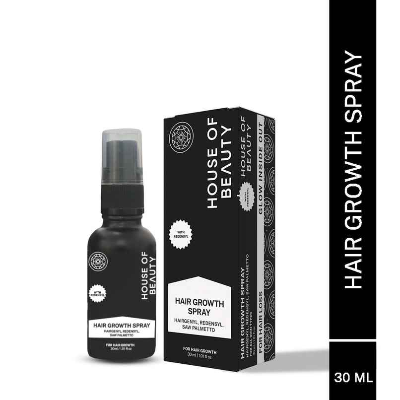 House of Beauty Hair Growth Spray | Hair Loss & Thinning | Procapil, Redensyl, Hairgensyl, Biotin, Anagain