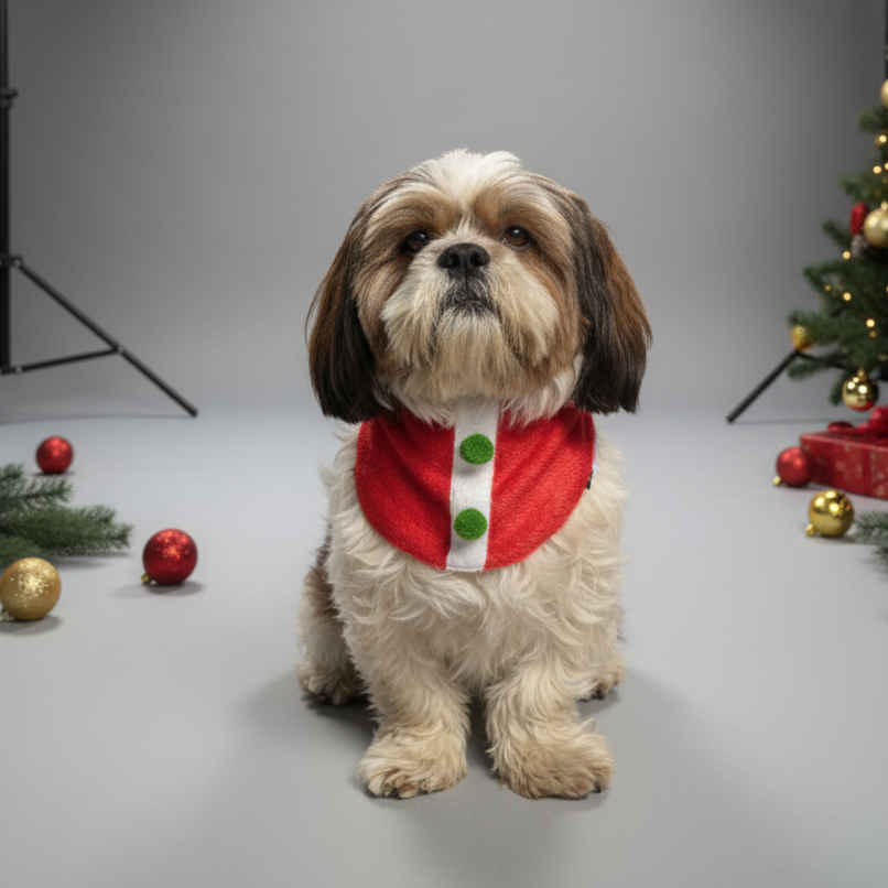 Pawgy Pets Dog Christmas Bandana M