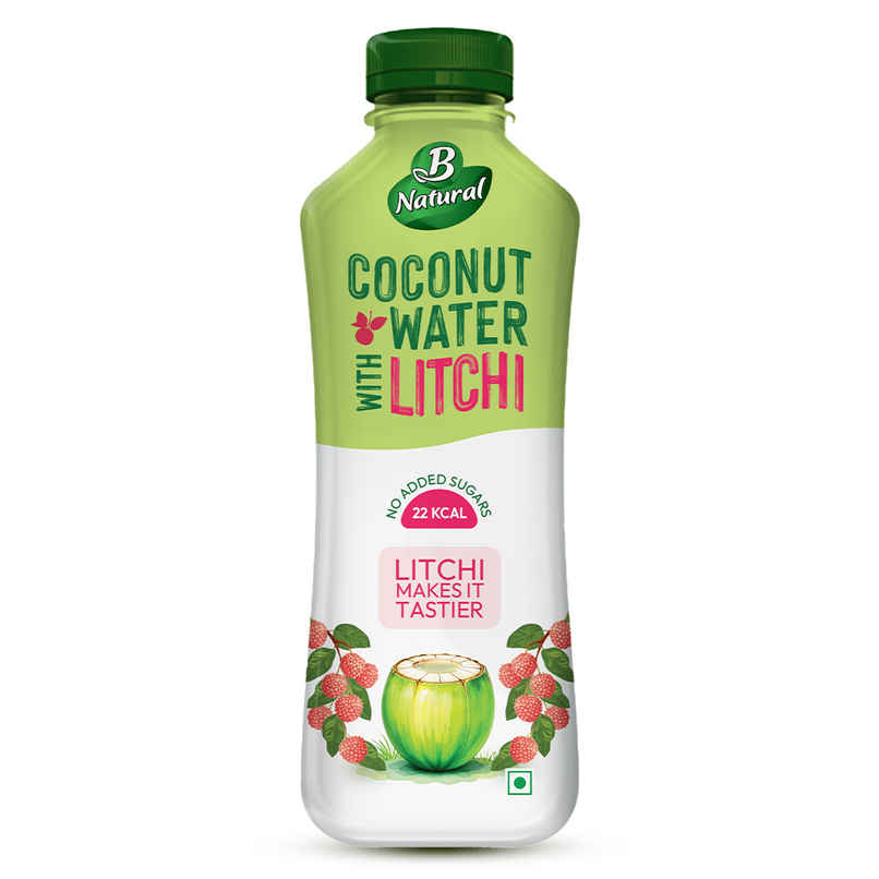 B Natural Coconut Water with Litchi