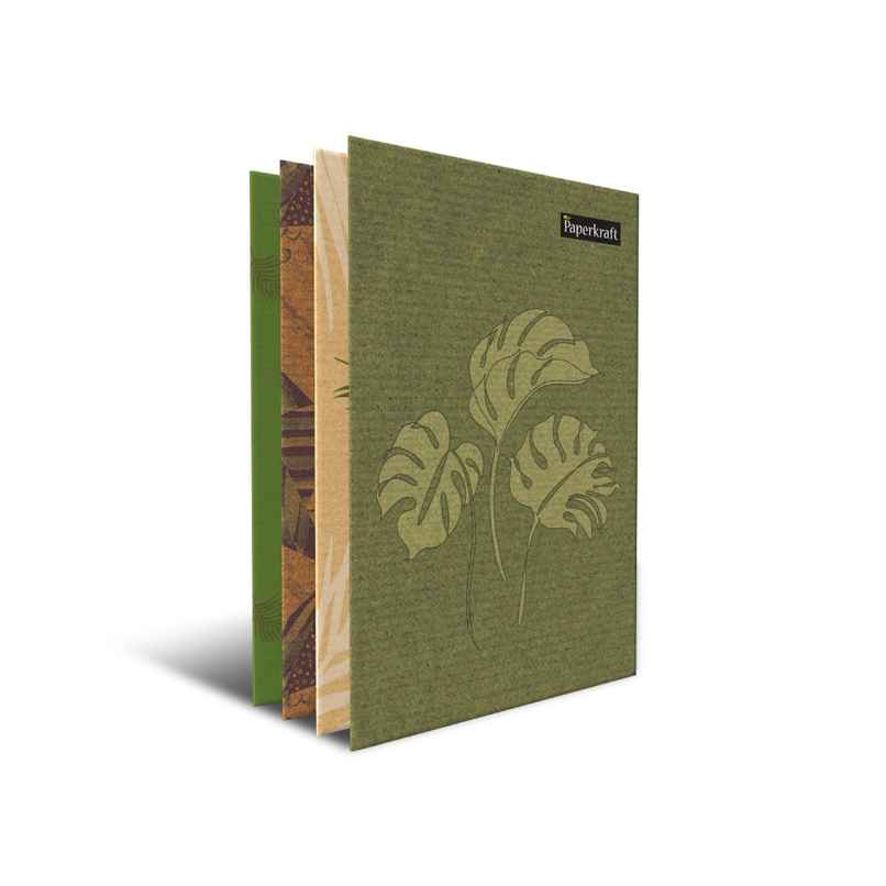 Paperkraft Folder | Assorted 310 x 225 Soft - 2270001 | Pack of 4