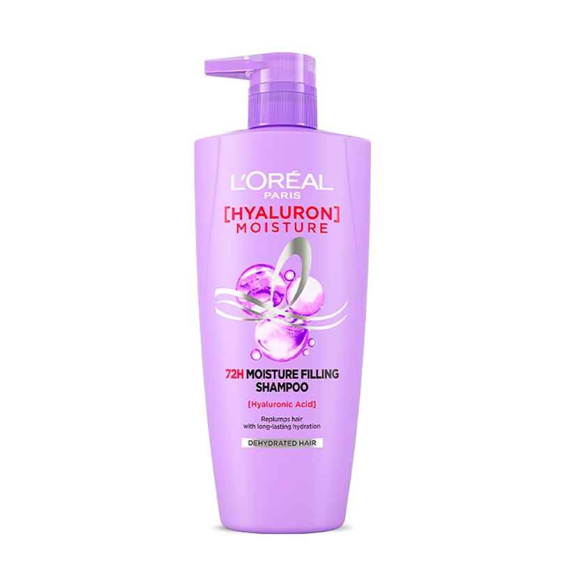 L'Oreal Paris Hyaluron Moisture Shampoo with Hyaluronic Acid for Dry & Dehydrated Hair