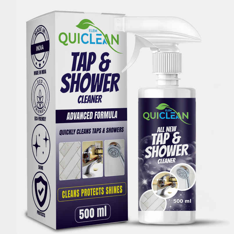 Quiclean Tap and Shower Cleaner | Removes Limescale & Hard Water Stains