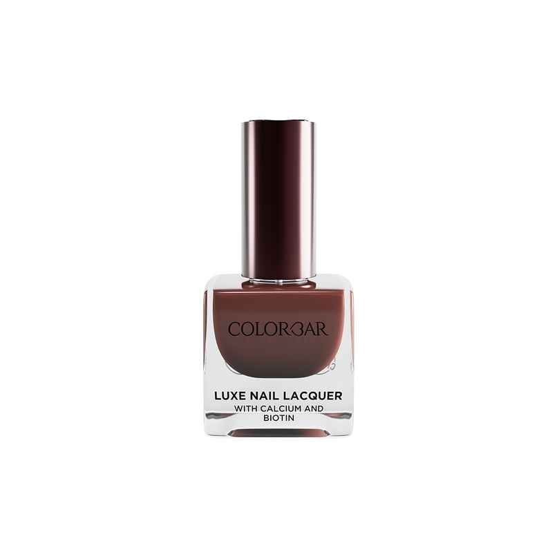 Colorbar Luxe Nail Lacquer - Hot Mocha | Long-Lasting Shine
