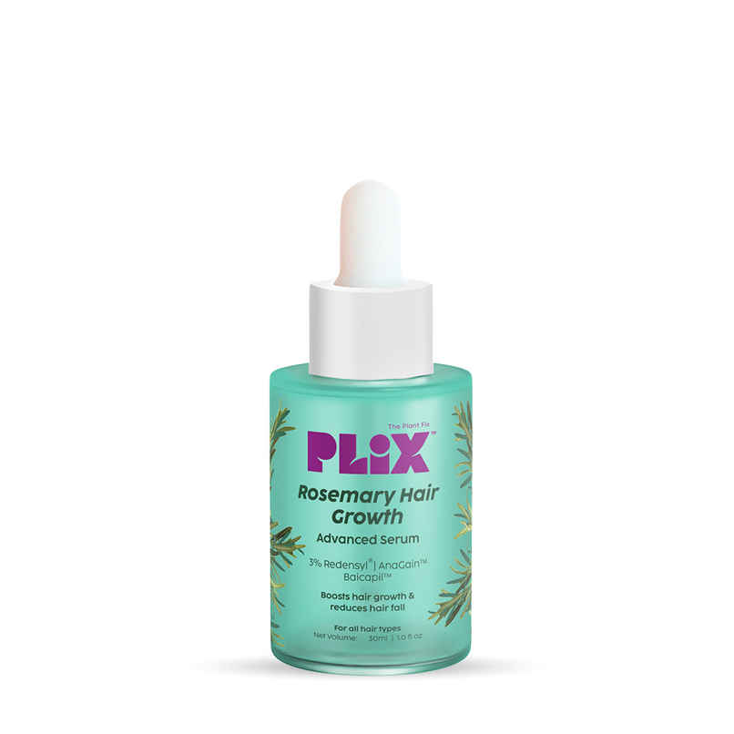 Plix The Plant Fix Rosemary Advanced Hair Growth Serum, Reduces Hair Fall & Promotes Hair Growth